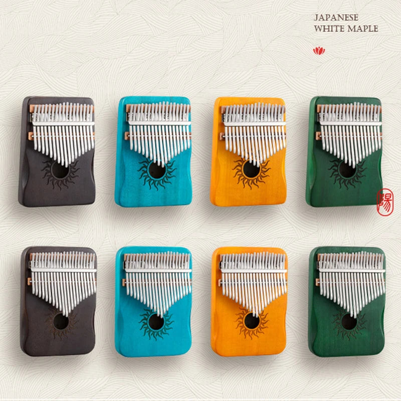 Kalimba Sunwave - Vert 21 lames